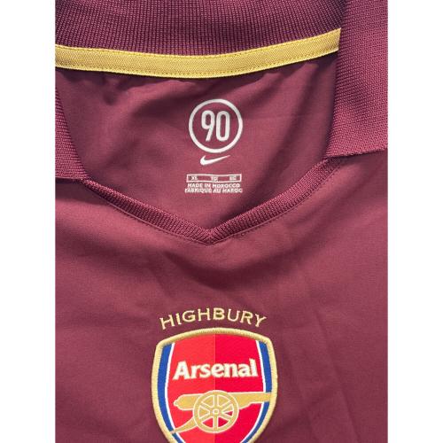 NIKE (ナイキ) アーセナル 2005-2006モデル ゲームシャツ メンズ SIZE XL ワインレッド
