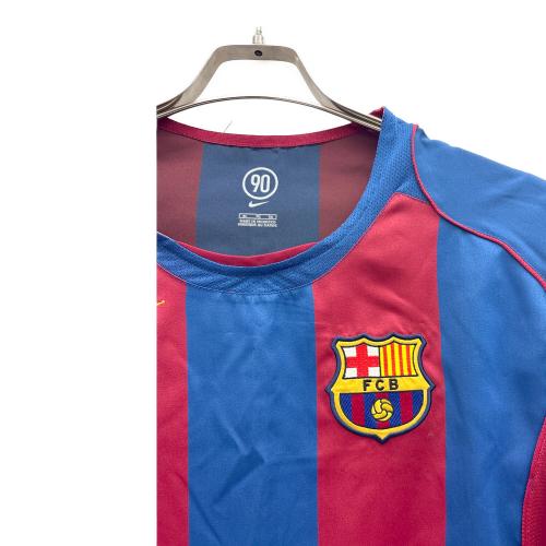 NIKE (ナイキ) バルセロナ 2004-2005 ゲームシャツ メンズ SIZE XL ブルー×レッド