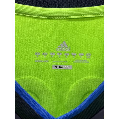 adidas (アディダス) ゲームシャツ チェルシーFC 10/11 ドログバ サードユニフォーム メンズ SIZE M 黄緑