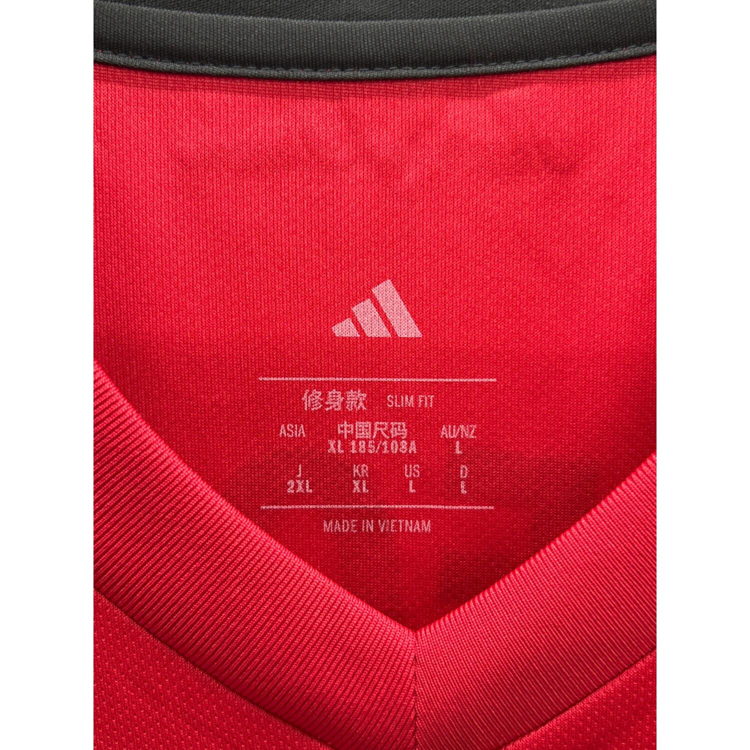 【美品】adidas マンチェスターユナイテッド　ゲームシャツ XLサイズ adidas (アディダス) ゲームシャツ マンチェスター・ユナイテッド 25