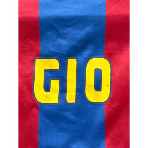 NIKE (ナイキ) ゲームシャツ FCバルセロナ  04/05 ホームユニフォーム GIO メンズ SIZE L レッド×ブルー