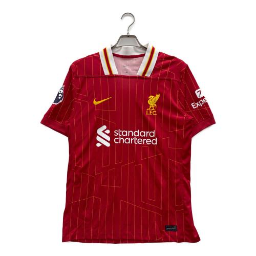 NIKE (ナイキ) ゲームシャツ FN8798-688 リバプールFC 24/25 ホームユニフォーム フラーフェンベルフ メンズ SIZE M レッド