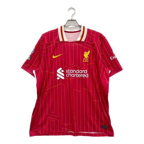 NIKE (ナイキ) ゲームシャツ FN8798-688 リバプールFC 24/25 ホームユニフォーム エリオット メンズ SIZE XL レッド