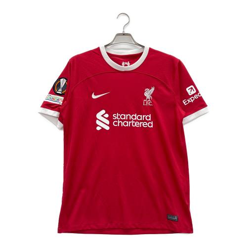 NIKE (ナイキ) ゲームシャツ リバプールFC 23/24 ホームユニフォーム マクアリスター メンズ SIZE L レッド