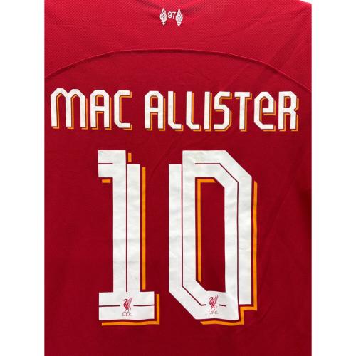 NIKE (ナイキ) ゲームシャツ リバプールFC 23/24 ホームユニフォーム マクアリスター メンズ SIZE L レッド