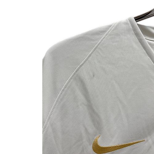 NIKE (ナイキ) ゲームシャツ 919011-073 パリ・サンジェルマン 18/19 アウェイユニフォーム エンバペ メンズ SIZE L グレー
