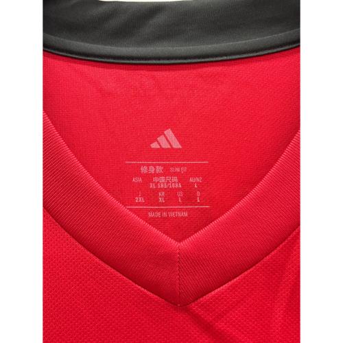 adidas (アディダス) ゲームシャツ マンチェスター・ユナイテッド 25/26 ホームユニフォーム クーニャ メンズ SIZE 2XL レッド