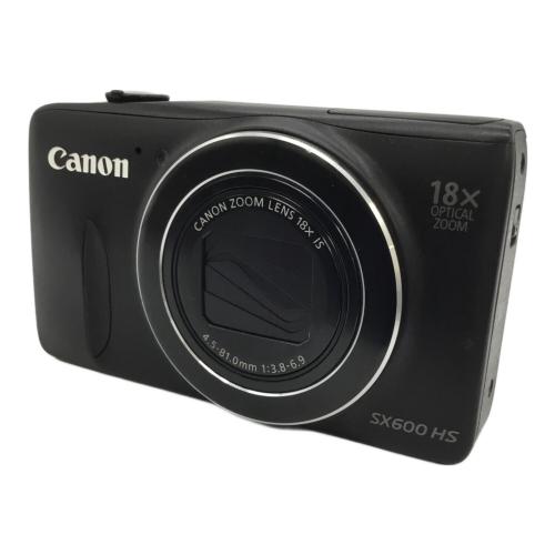 CANON (キヤノン) コンパクトデジタルカメラ PowerShot SX600 HS ブラック