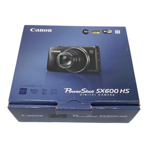 CANON (キヤノン) コンパクトデジタルカメラ PowerShot SX600 HS ブラック