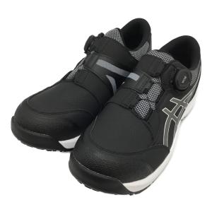 asics (アシックス) ウィンジョブ 安全靴 1273A095-001 メンズ SIZE 27cm ブラック×ホワイト BOAフィットシステム