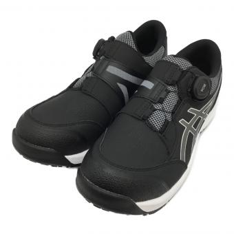 asics (アシックス) ウィンジョブ 安全靴 1273A095-001 メンズ SIZE 27cm ブラック×ホワイト BOAフィットシステム