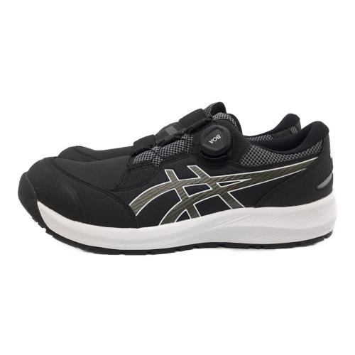 asics (アシックス) ウィンジョブ 安全靴 1273A095-001 メンズ SIZE 27cm ブラック×ホワイト BOAフィットシステム