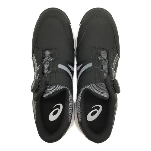 asics (アシックス) ウィンジョブ 安全靴 1273A095-001 メンズ SIZE 27cm ブラック×ホワイト BOAフィットシステム