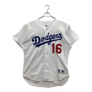 RUSSELL ATHLETIC (ラッセルアスレチック) ロサンゼルス・ドジャース 野茂 ゲームシャツ メンズ SIZE 48 ホワイト