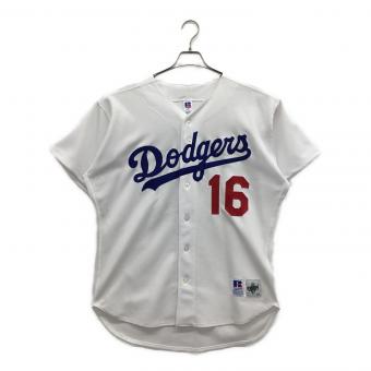 RUSSELL ATHLETIC (ラッセルアスレチック) ロサンゼルス・ドジャース 野茂 ゲームシャツ メンズ SIZE 48 ホワイト