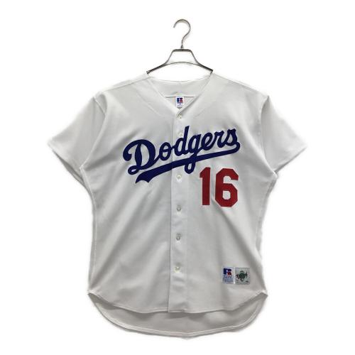 RUSSELL ATHLETIC (ラッセルアスレチック) ロサンゼルス・ドジャース 野茂 ゲームシャツ メンズ SIZE 48 ホワイト