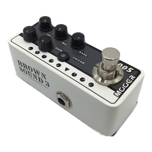MOOER (ムーア) マイクロプリアンプ BROWN SOUND 3 005
