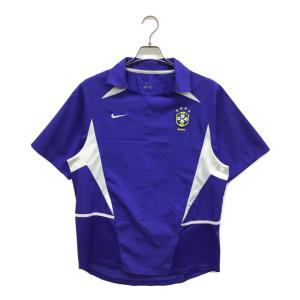 NIKE (ナイキ) ブラジル代表 アウェイ ゲームシャツ 2002年 メンズ SIZE M ブルー