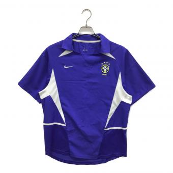 NIKE (ナイキ) ブラジル代表 アウェイ ゲームシャツ 2002年 メンズ SIZE M ブルー