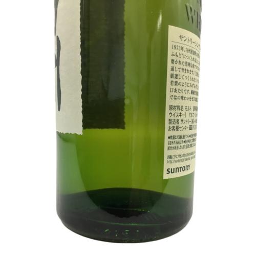 SUNTORY (サントリー) 白州 シングルモルト ジャパニーズウィスキー 700ml