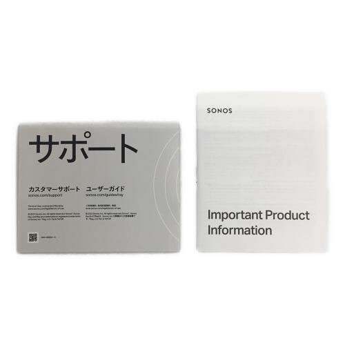 SONOS (ソノス) Ray サウンドバーシステム ブラック