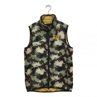 ROSASEN (ロサーセン) リバーシブルベストブルゾン ゴルフウェア(トップス) 044-43071 メンズ SIZE M グリーン×イエロー