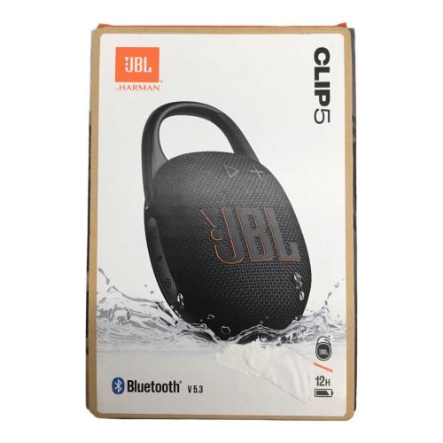JBL (ジェイビーエル) Bluetooth対応スピーカー CLIP5 JBLCLIP5BLK ブラック