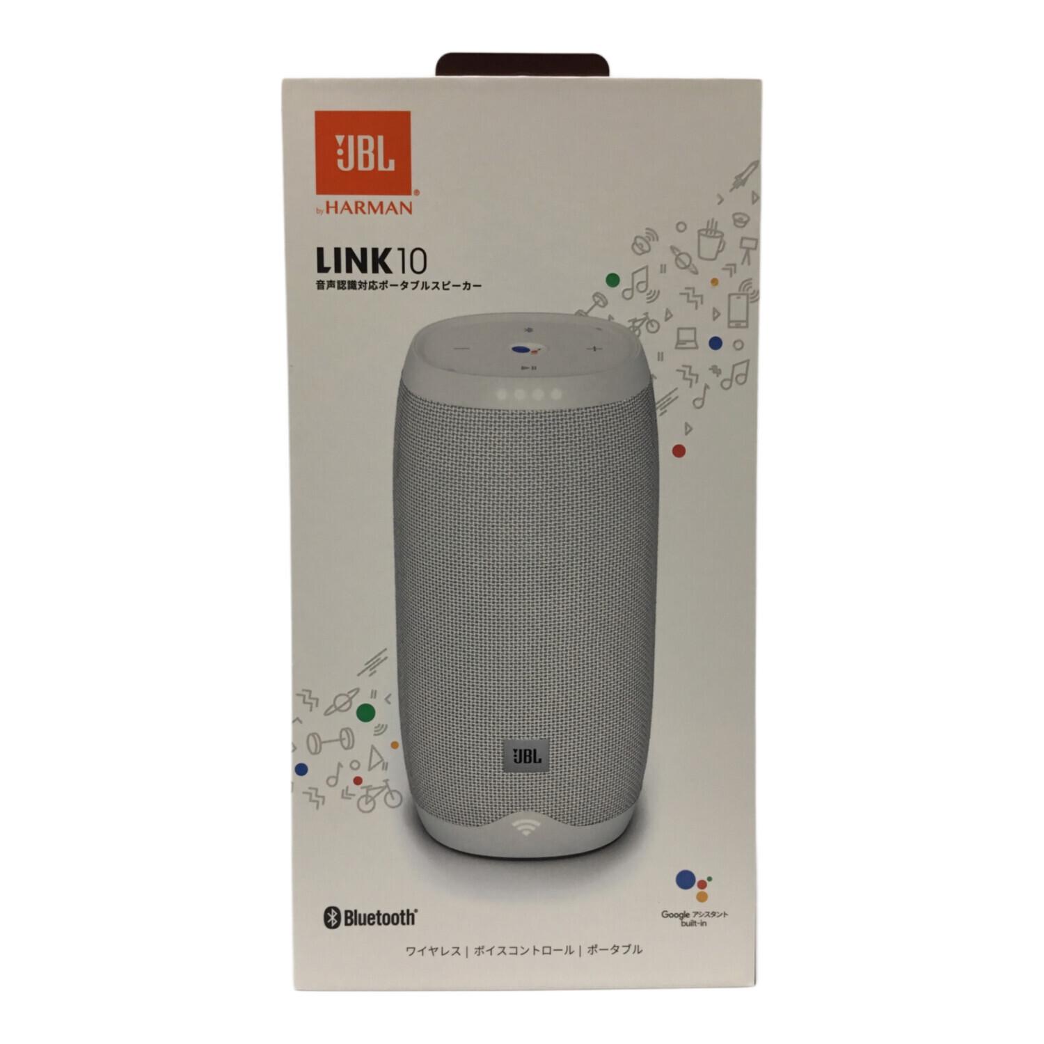 JBL (ジェイビーエル) LINK10 ポータブルスピーカー ホワイト