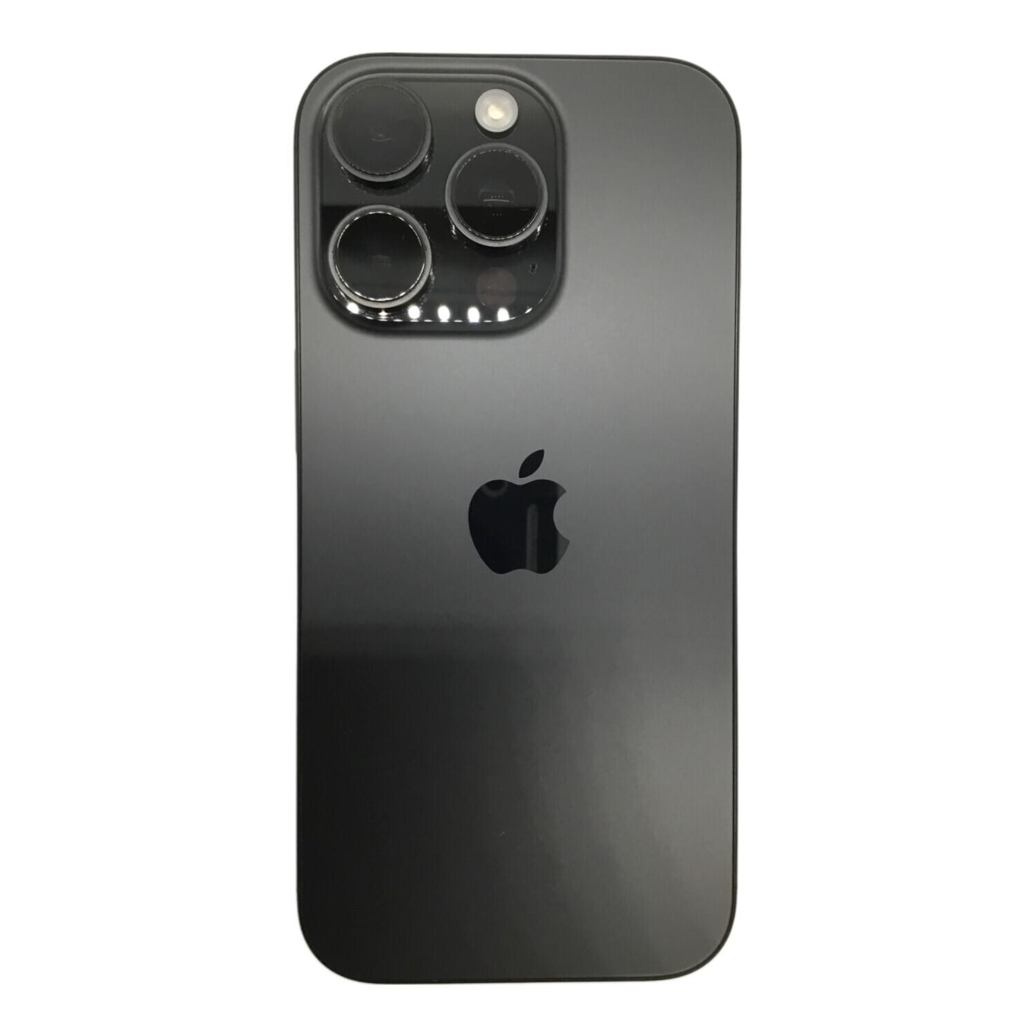 Apple (アップル) iPhone 16 Pro MYN03J/A ブラックチタニウム SIM
