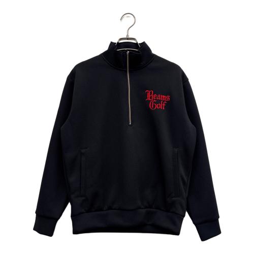 BEAMS GOLF (ビームスゴルフ) ハニカムダンボール ハーフジップ プルオーバー ゴルフウェア(トップス) 83-13-0089-803 メンズ SIZE M ブラック