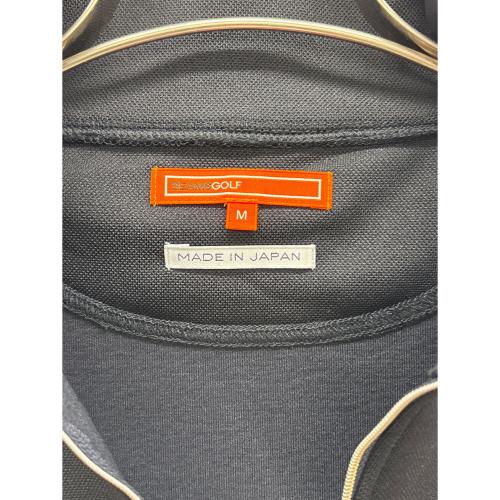 BEAMS GOLF (ビームスゴルフ) ハニカムダンボール ハーフジップ プルオーバー ゴルフウェア(トップス) 83-13-0089-803 メンズ SIZE M ブラック