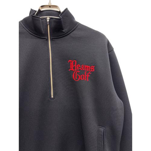 BEAMS GOLF (ビームスゴルフ) ハニカムダンボール ハーフジップ プルオーバー ゴルフウェア(トップス) 83-13-0089-803 メンズ SIZE M ブラック