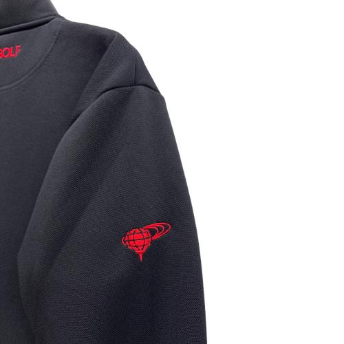 BEAMS GOLF (ビームスゴルフ) ハニカムダンボール ハーフジップ プルオーバー ゴルフウェア(トップス) 83-13-0089-803 メンズ SIZE M ブラック