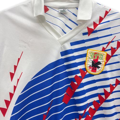 PUMA (プーマ) アウェイユニフォーム ドーハの悲劇 メンズ ホワイト×ブルー