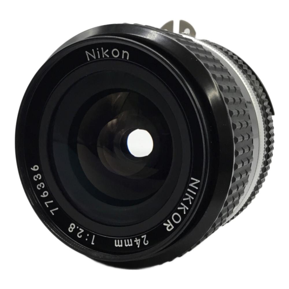 NIKKOR 24mm f/2.8 レンズ (ジャンク品) Nikon (ニコン) 単焦点レンズ AI Nikkor 24mm f/2.8S｜トレファクONLINE
