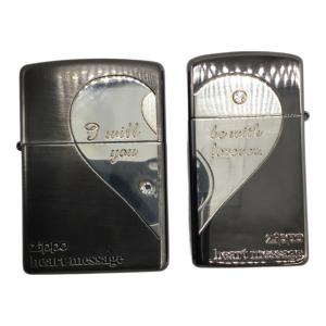 ZIPPO (ジッポ) ペアハートセット heart message 2012年製