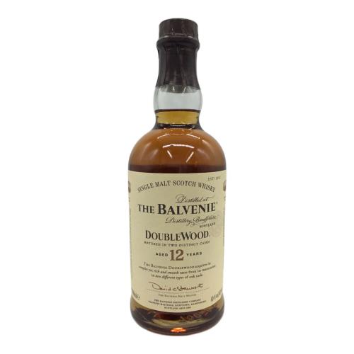 THE BALVENIE (ザ バルヴェニー) 12年 ダブルウッド スコッチウィスキー 700ml