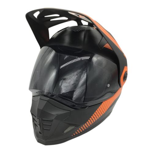 HJC (エイチジェーシー) バイク用ヘルメット DS-X1 AWING オレンジ 2018年製 SIZE M PSCマーク(バイク用ヘルメット)有