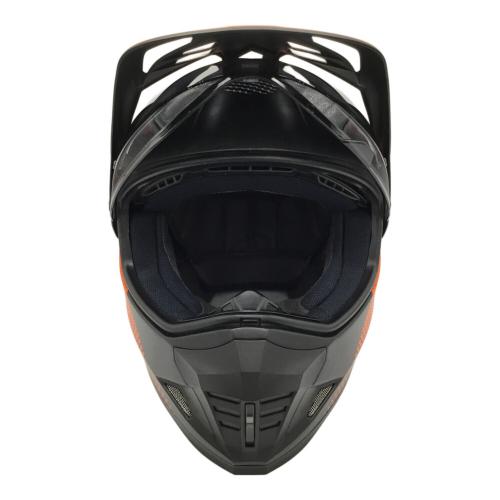 HJC (エイチジェーシー) バイク用ヘルメット DS-X1 AWING オレンジ 2018年製 SIZE M PSCマーク(バイク用ヘルメット)有