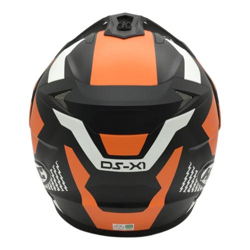 HJC (エイチジェーシー) バイク用ヘルメット DS-X1 AWING オレンジ 2018年製 SIZE M PSCマーク(バイク用ヘルメット)有