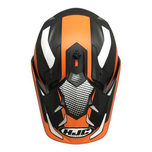 HJC (エイチジェーシー) バイク用ヘルメット DS-X1 AWING オレンジ 2018年製 SIZE M PSCマーク(バイク用ヘルメット)有