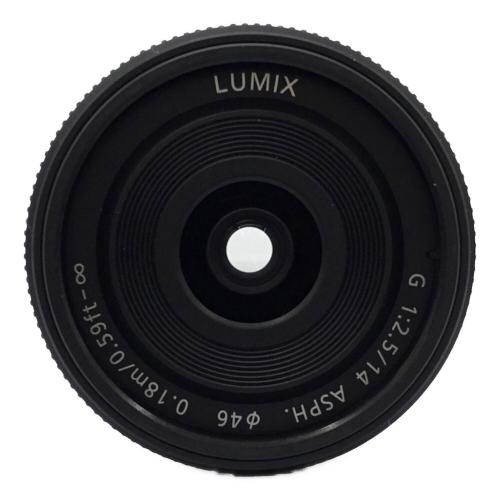 Panasonic (パナソニック) デジタル一眼カメラ用交換レンズ LUMIX G 14mm / F2.5 ASPH. H-H014