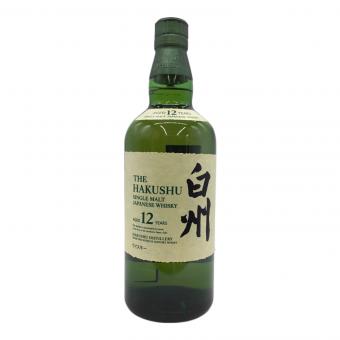 SUNTORY (サントリー) 白州 12年 ジャパニーズウィスキー 700ml 現行ボトル
