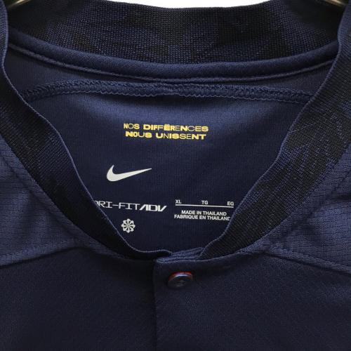 NIKE (ナイキ) ゲームシャツ フランス代表 ホームユニフォーム 2022年 SIZE XL ネイビー DN0690-410