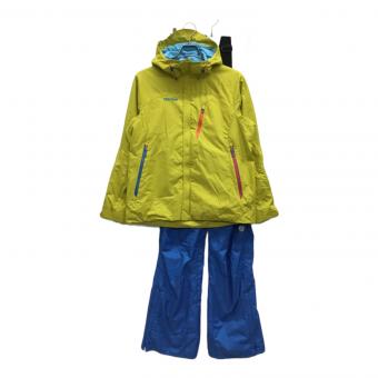 MARMOT (マーモット) スキーウェア(セット) レディース SIZE L イエロー×ブルー MJW-F0508W/MJWF0509WP