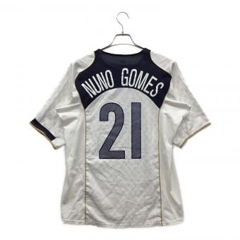 NIKE (ナイキ) サッカーユニフォーム ポルトガル代表 2004-2005年 アウェイ ヌーノ・ゴメス メンズ SIZE L ホワイト