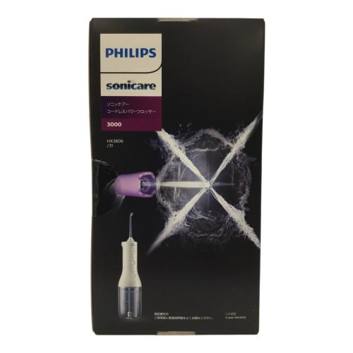 Philips (フィリップス) ソニッケアー コードレスパワーフロッサー 3000 HX3806/31