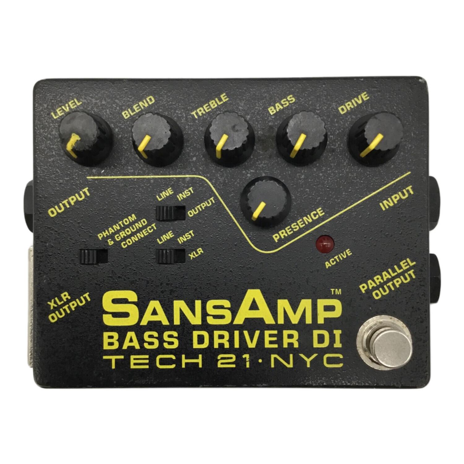 【良品】TECH21 Sansamp Bass D DI V1 後期型 TECH21 (テック21) SansAmp Bass Driver DI V1 後期型｜トレファクONLINE