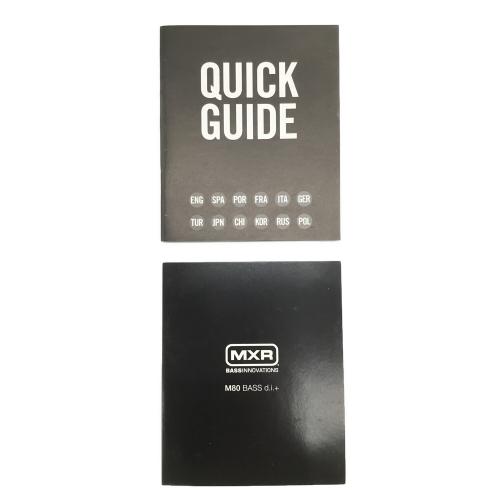 MXR (エムエックスアール) M80 Bass D.I. + ベース用プリアンプ
