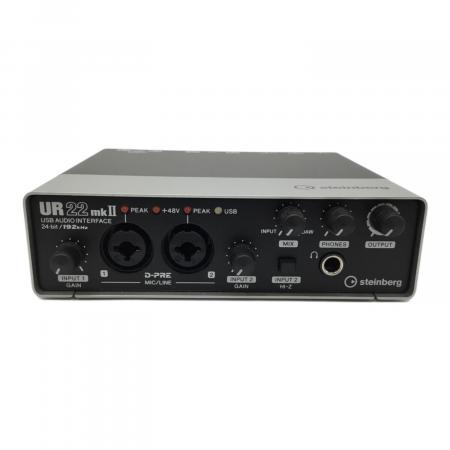 Steinberg (スタインバーグ) UR22mkII オーディオインターフェイス